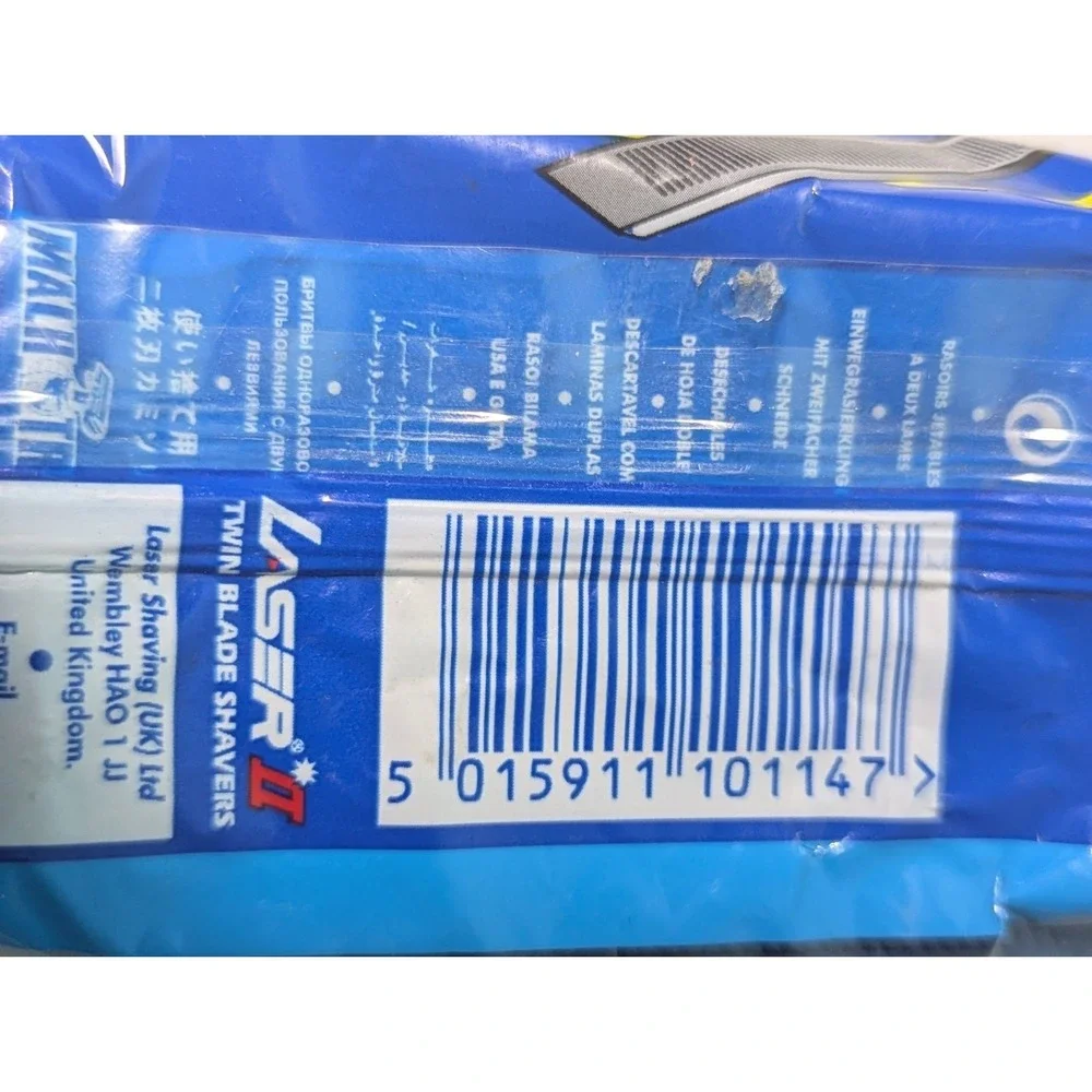 Razors Laser 2 Pack of‎ 10 New In Package
